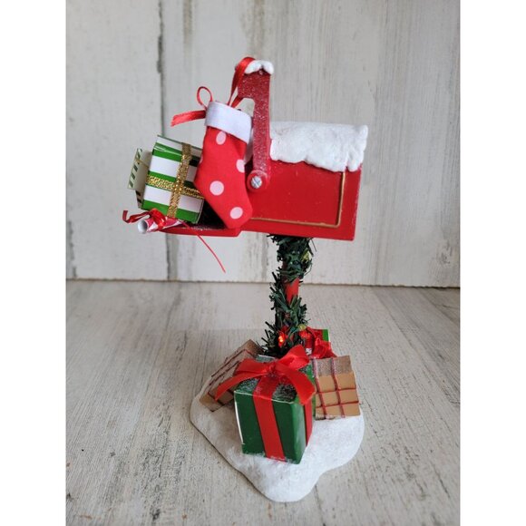 Possible dreams mail box Clothtique Xmas figure decor accessory gifts - Picture 6 of 8